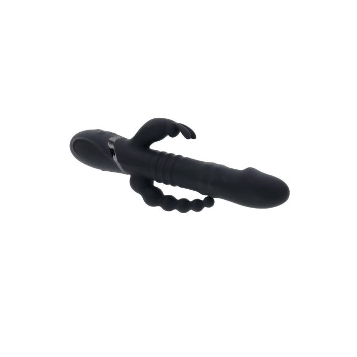Vibrador Playboy Bunny Negro 4 Vibrador Playboy Bunny Negro 4