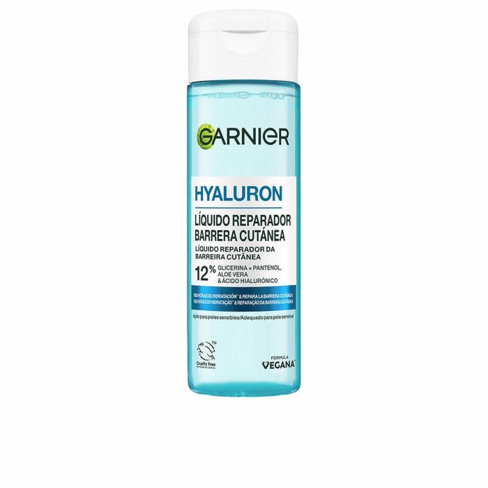 Garnier Hyaluron Líquido Reparador Barrera Cutánea 120 ml – Hidratación 100h con 12% Ácido Hialurónico para Piel Nutrición Profunda