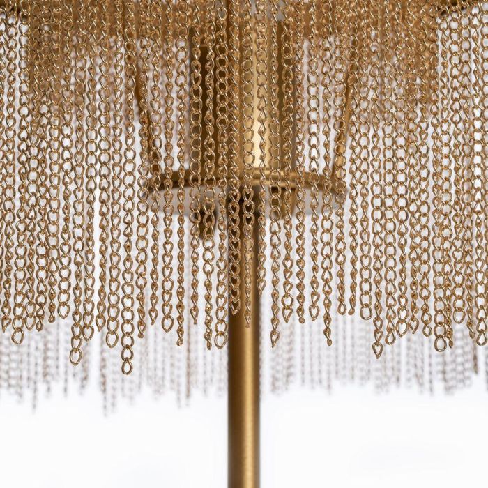 Lámpara Mesa Oro Metal 30 X 30 X 50 cm