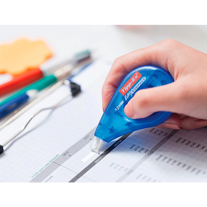 Tipp-ex Corrector Cinta Seco Easy Lateral 4.2 mm x 12 m Tipp-ex Corrector Cinta Seco Easy Lateral 4.2 mm x 12 m
