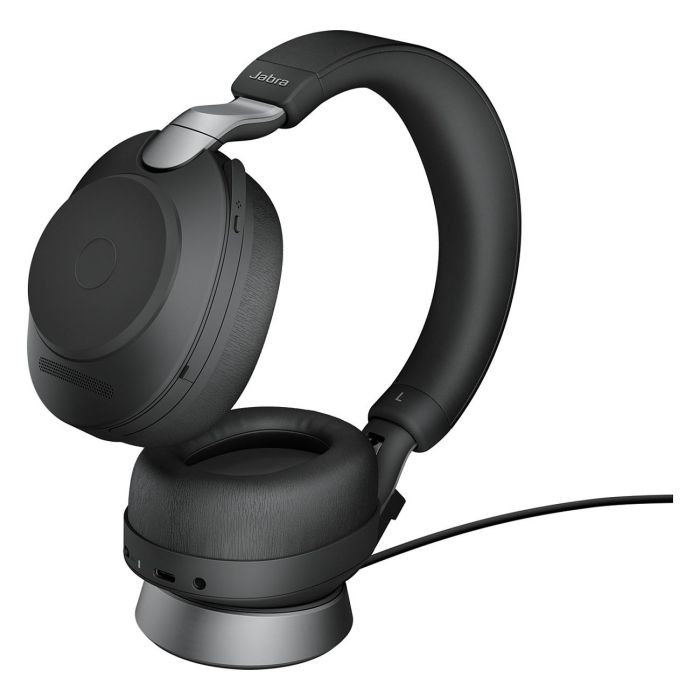 Jabra Evolve2 85 Auriculares Inalámbricos y Alámbricos Stereo UC con Estación de Carga y Link 380 USB-C, Negro 1