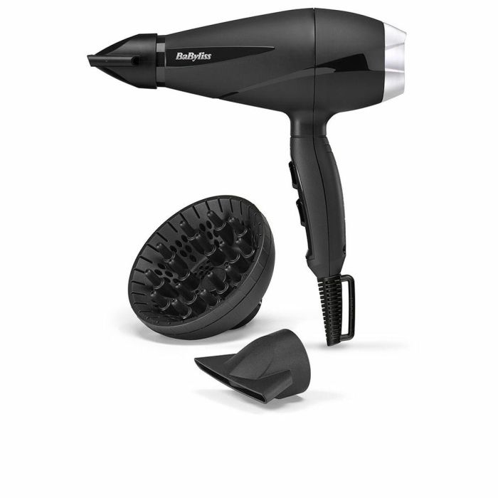 Babyliss Secador 6710DE Turbo Pro 2100W con Motor AC y Tecnología Iónica para un Secado Rápido y Brillante 22