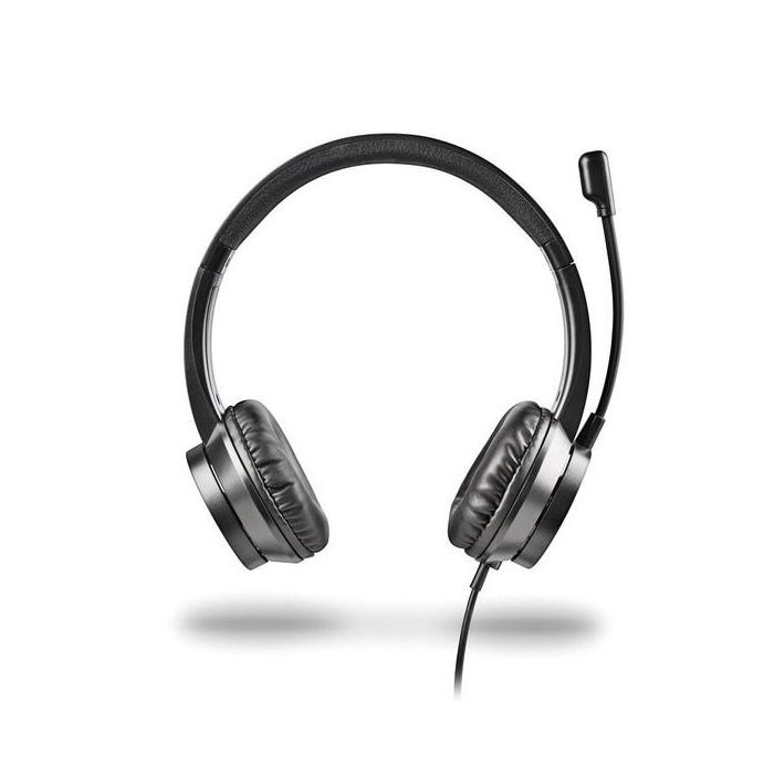 NGS MSX11PRO Auriculares estéreo supraurales con Micrófono ajustable, Jack 3.5mm, adaptador doble Jack para PC y control de volumen en cable - Negros 2 NGS MSX11PRO Auriculares estéreo supraurales con Micrófono ajustable, Jack 3.5mm, adaptador doble Jack para PC y control de volumen en cable - Negros 2