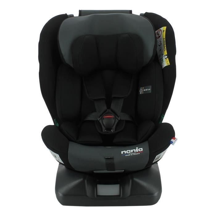 Silla de coche isofix HYDRA - I-Size 40-150 cm - Escalable - De 0 a 12 años - Grupo 0+/1/2/3 - Reclinable - Fabricada en Francia