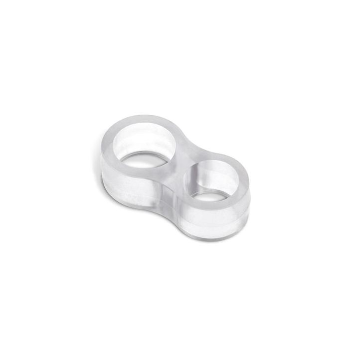 Rei Pack 2 Retenedores de Puerta Modelo Ocho, TPS Flexible Transparente, 13x24x46mm, No Necesita Instalación Rei Pack 2 Retenedores de Puerta Modelo Ocho, TPS Flexible Transparente, 13x24x46mm, No Necesita Instalación