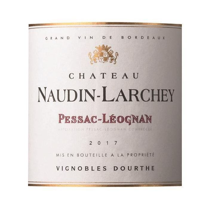 Naudin Larchey 2016/2017 Pessac Léognan - Vino tinto burdeos 1