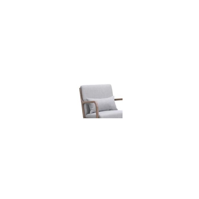 DKD Home Decor Silla Scandi Gris Claro para Comedor/Salón de Roble y Poliester, Medidas 55x48x84 cm, Altura Asiento 50 cm, Desmontable 1