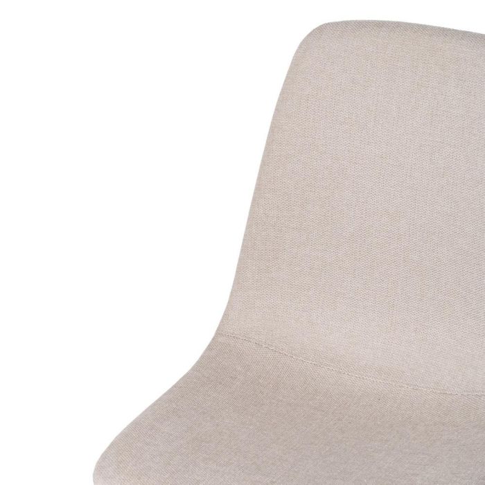 Silla Crema Tejido-Metal Salón 43 X 52 X 87 cm