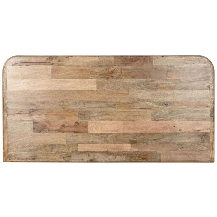 DKD Home Decor Cabecero Cama Urban de Mango Marrón 4 x 80 x 160 cm para cama de 150cm