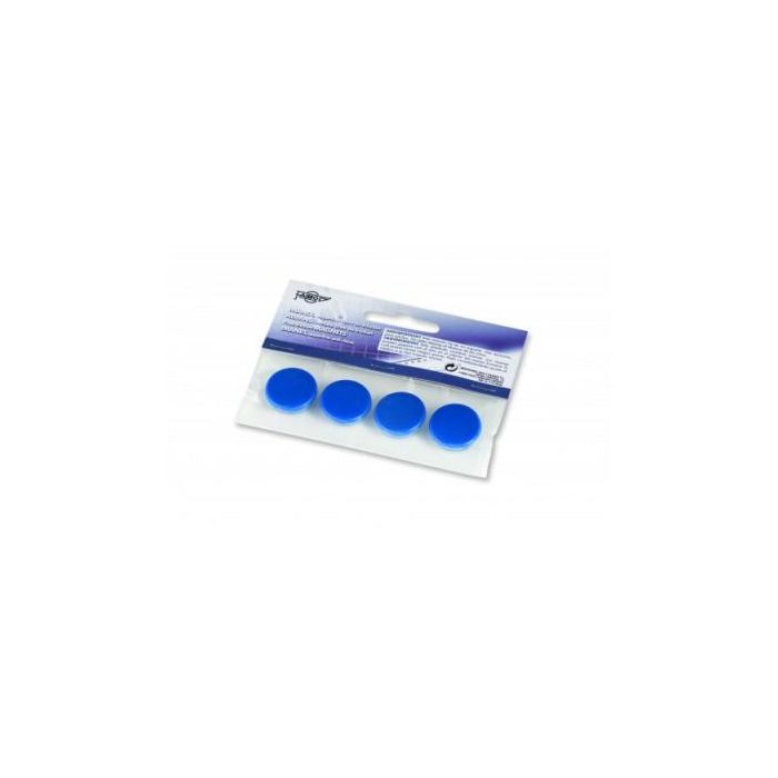 Faibo 4 Imanes Redondos 20 mm Azul