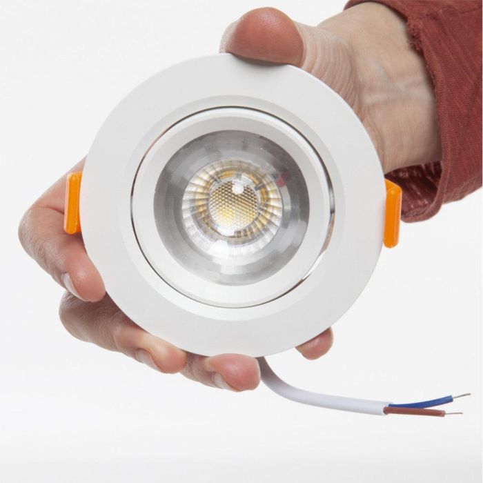 Foco Downlight Circular LED 7W 630Lm 6000ºK 40.000H [LM-4203-CW] 1