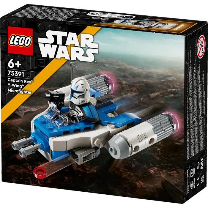 LEGO Microfighter Ala-Y del Capitán Rex, Juego de Construcción Star Wars con 99 Piezas 11