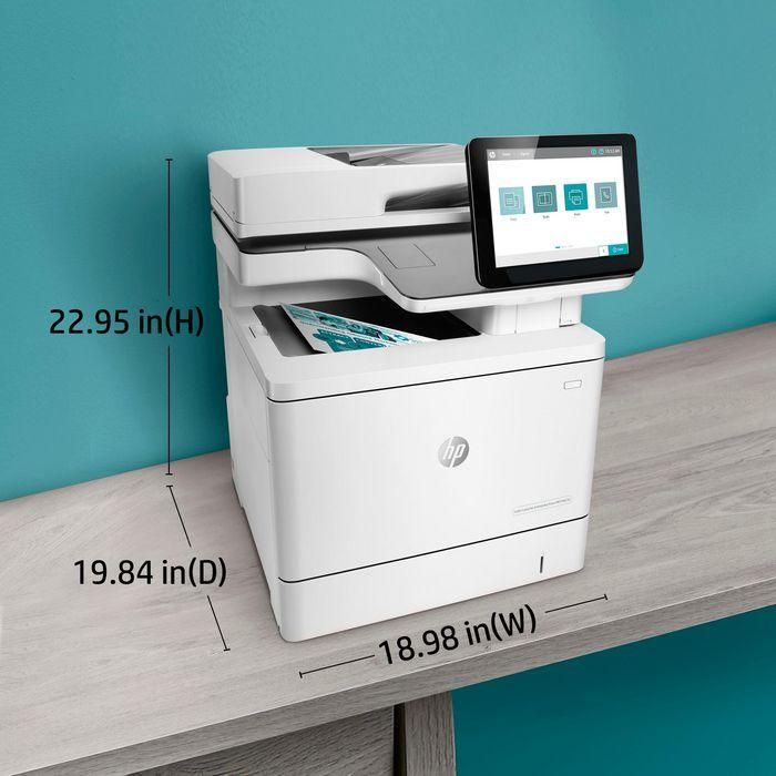 HP Color LaserJet Enterprise Flow MFP M578c, Laser, 1200 x 1200dpi, 38ppm, A4, 1250MB, CGD, 8" 19 HP Color LaserJet Enterprise Flow MFP M578c, Laser, 1200 x 1200dpi, 38ppm, A4, 1250MB, CGD, 8" 19