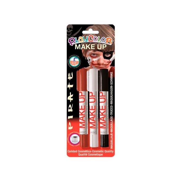 Playcolor Pack 3 Barras De Maquillaje Make Up Thematics Pirate C-Surtidos Playcolor Pack 3 Barras De Maquillaje Make Up Thematics Pirate C-Surtidos