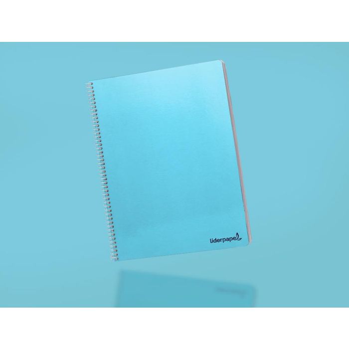 Cuaderno Espiral Liderpapel Folio Smart Tapa Blanda 80H 60 gr Cuadro 5 mm Con Margen Colores Surtidos 10 unidades 11