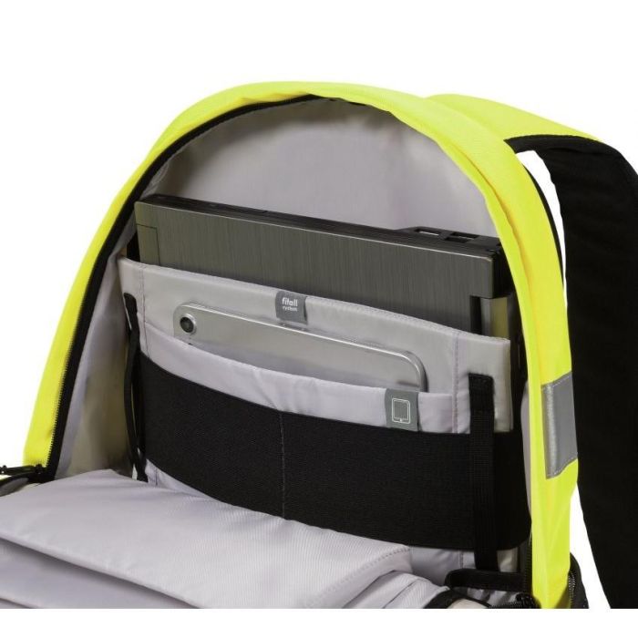 DICOTA HI-VIS 25L Mochila para portátil hasta 39,6cm 15.6" Amarillo 4