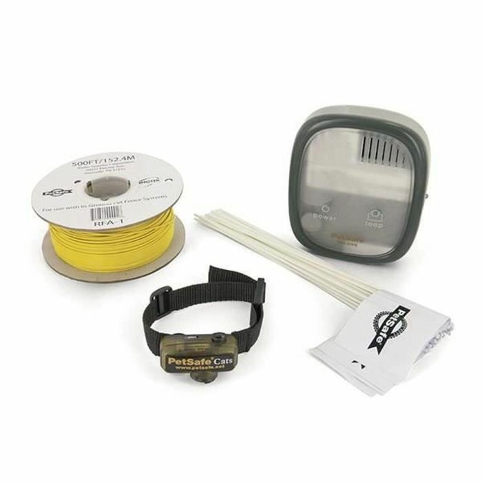 Petsafe Pcf-1000-20 Valla Electrónica Invisible Anti-Runaway para gatos de más de 2,7 kg y 6 meses con avisos sonoros 0 Petsafe Pcf-1000-20 Valla Electrónica Invisible Anti-Runaway para gatos de más de 2,7 kg y 6 meses con avisos sonoros 0
