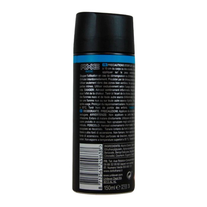 Axe Desodorante Marine Vapo Spray 150 ml 1