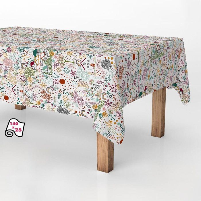 Mantel en rollo Exma Antimanchas Dibujos 140 cm x 25 m 1 Mantel en rollo Exma Antimanchas Dibujos 140 cm x 25 m 1