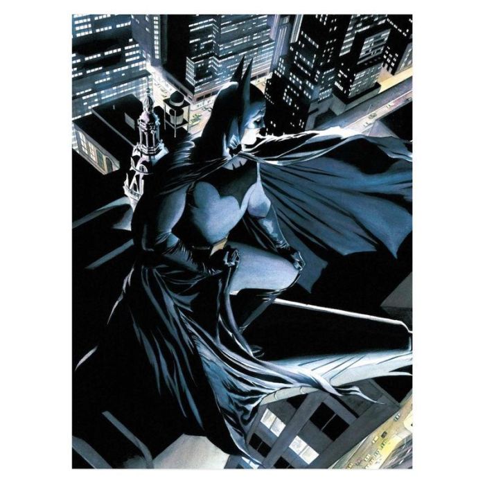 SD TOYS Póster de cristal Batman DC Comics 30x40cm con soporte para colgar en pared