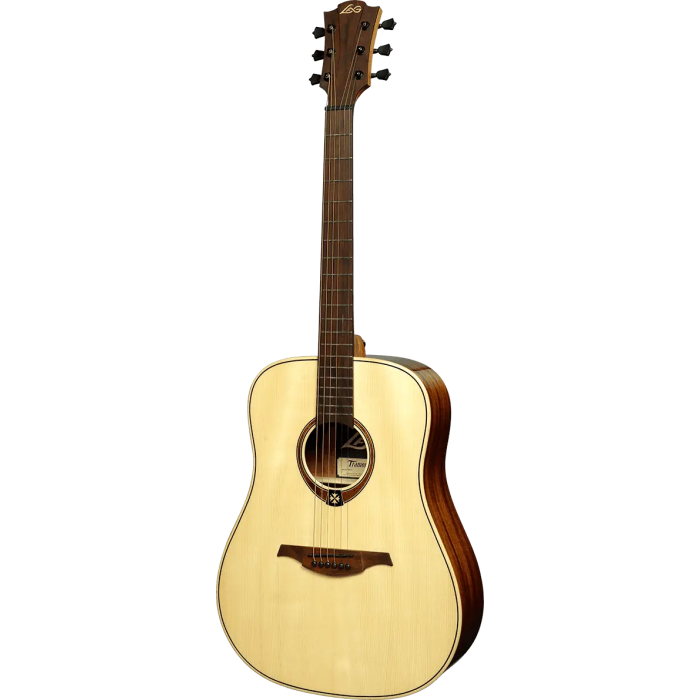 LAG Guitarra Acústica Dreadnought Tramontane 88 Lag Tapa Abeto Engelmann Macizo Acabado Brillante Natural Folk 2