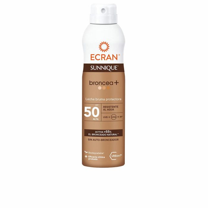 Ecran Sunnique Broncea+ Bruma Protect SPF50 - Protector Solar Corporal que Potencia el Bronceado Ecran Sunnique Broncea+ Bruma Protect SPF50 - Protector Solar Corporal que Potencia el Bronceado