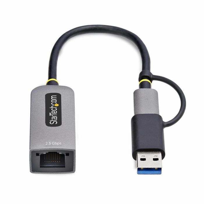Cable USB Startech U2GA-USB-C-ETHERNET Gris 2 Cable USB Startech U2GA-USB-C-ETHERNET Gris 2