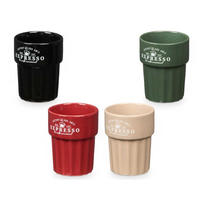 Vaso Expresso 300Ml Surtidos Col Neutros Vessia 8x10x8cm (24 Unidades) 1