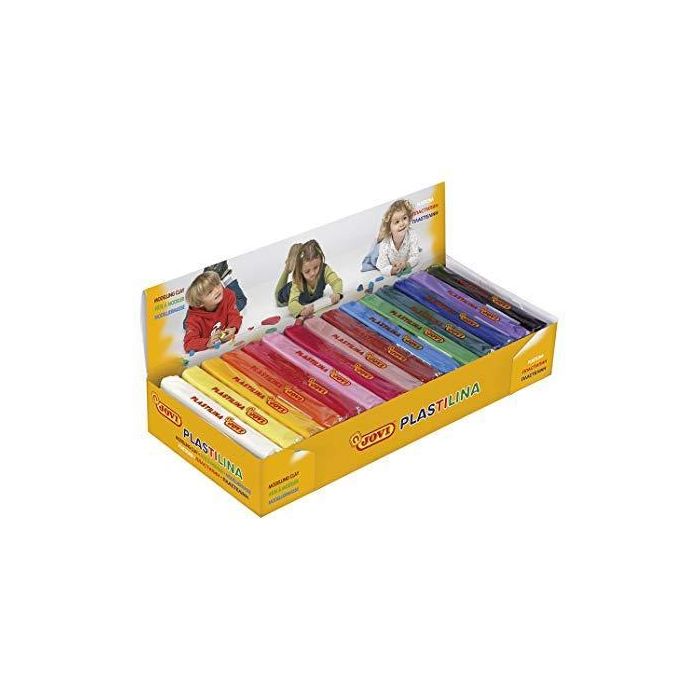 Plastilina Jovi 71 Tamaño Mediano Caja De 15 Unidades Colores Surtidos Plastilina Jovi 71 Tamaño Mediano Caja De 15 Unidades Colores Surtidos
