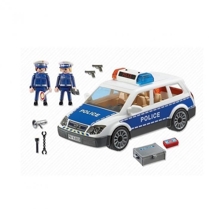 Coche con Luz y Sonido City Action Police Playmobil Squad Car with Lights and Sound 2 Coche con Luz y Sonido City Action Police Playmobil Squad Car with Lights and Sound 2