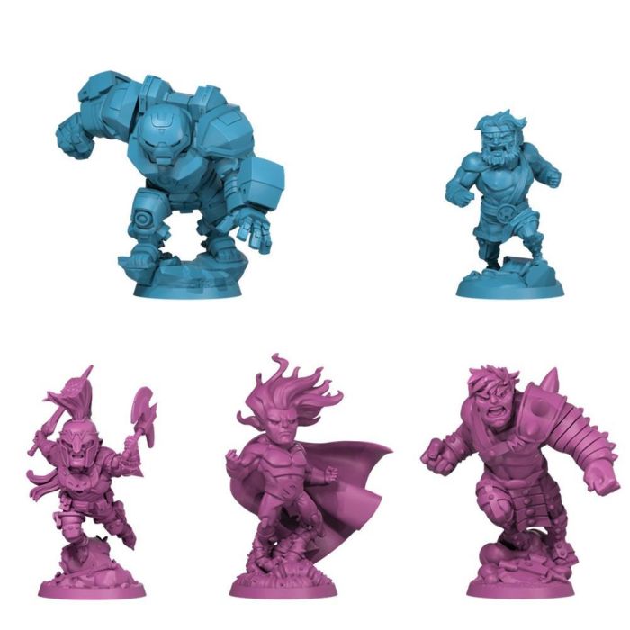 CMON Marvel United MUN19ES World War Hulk Juego de Mesa 1