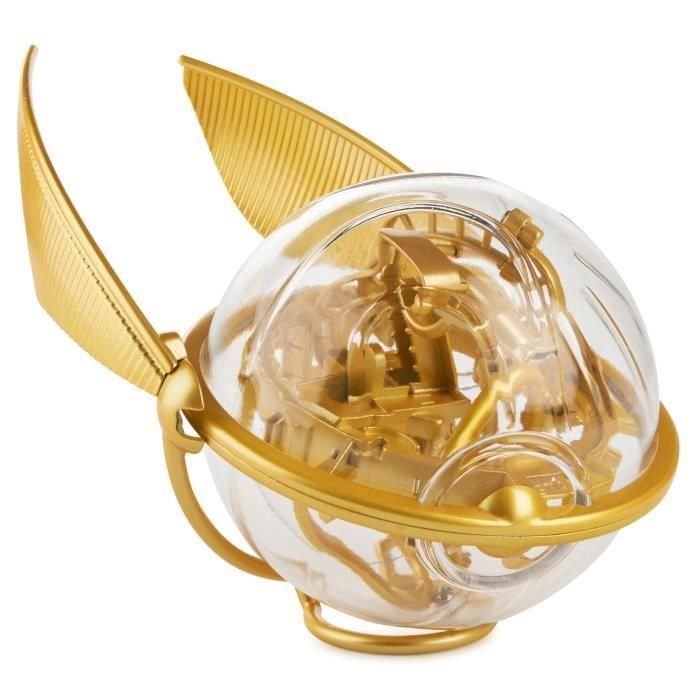 Spin Master Perplexus Harry Potter Snitch Dorada de Quidditch Rompecabezas Laberinto 3D Juego Habilidad con 30 Obstáculos de la Saga Mágica y Soporte 2 Spin Master Perplexus Harry Potter Snitch Dorada de Quidditch Rompecabezas Laberinto 3D Juego Habilidad con 30 Obstáculos de la Saga Mágica y Soporte 2