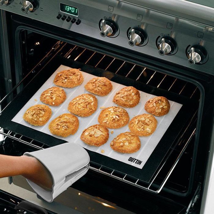 Quttin Tapete de Silicona para Horno 30x40 cm - Resistente y Antiadherente (24 Unidades) 8 Quttin Tapete de Silicona para Horno 30x40 cm - Resistente y Antiadherente (24 Unidades) 8