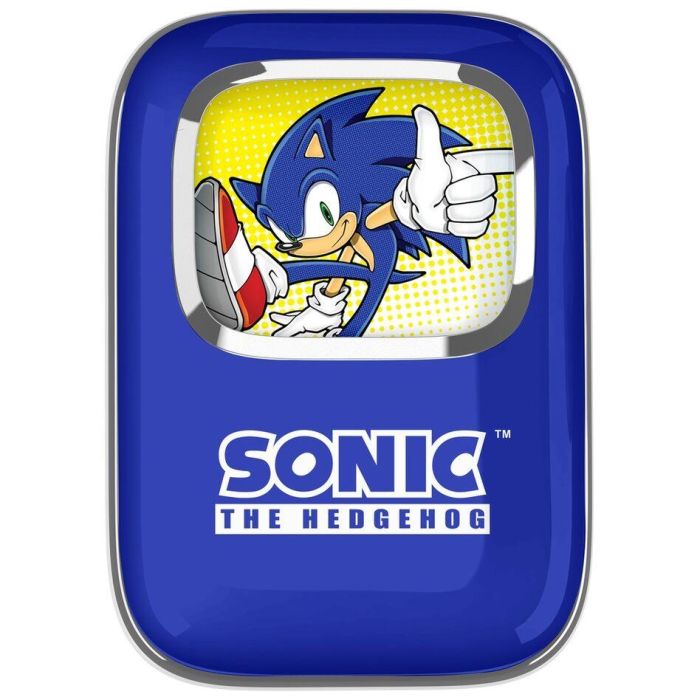 OTL TECHNOLOGIES Auriculares Inalambricos Sonic The Hedgehog TWS Bluetooth V5.3 Pantalla LED USB-C