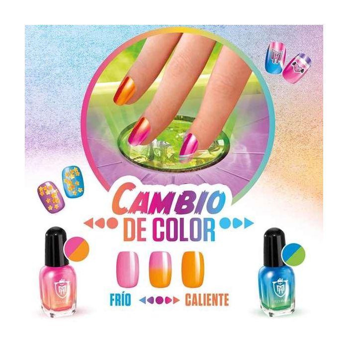 Estudio de uñas monster high glam ghoulish con accesorios 4 Estudio de uñas monster high glam ghoulish con accesorios 4