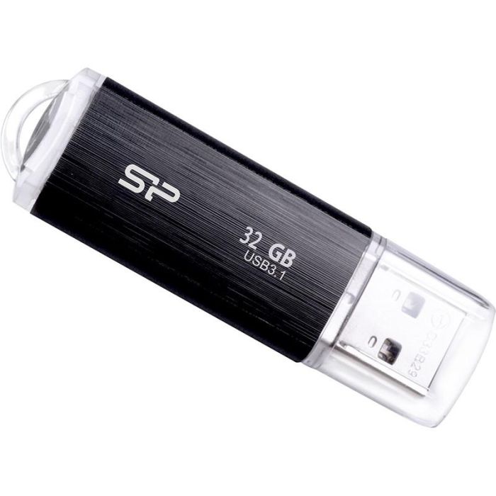 Silicon Power Blaze B02 USB 3.2 Gen 1 Pendrive 32GB Negro 0 Silicon Power Blaze B02 USB 3.2 Gen 1 Pendrive 32GB Negro 0