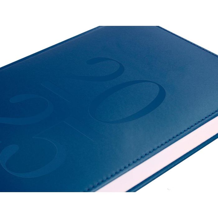 Agenda Encuadernada Liderpapel Creta 170x240 mm 2025 Dia Pagina Color Azul Papel 70 gr 5