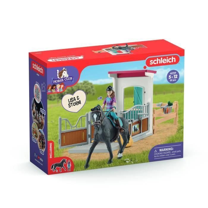 Horse Box Lisa y Storm, figura de caballo y accesorios, SCHLEICH 42709 Horse Club, 5 años 4 Horse Box Lisa y Storm, figura de caballo y accesorios, SCHLEICH 42709 Horse Club, 5 años 4