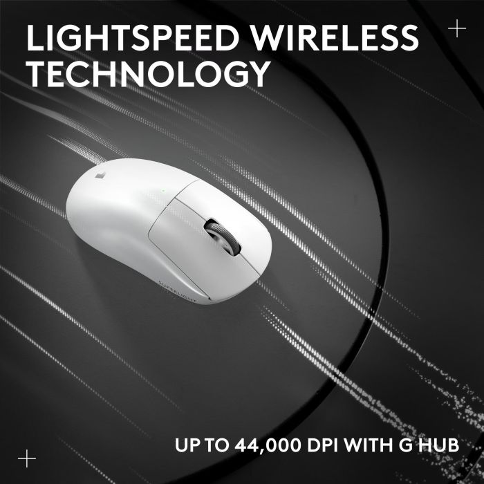 LOGITECH G PRO X SUPERLIGHT 2 LIGHTSPEED Gaming Mouse - WHITE - 2.4GHZ - N/A - EER2-933 - 933 5