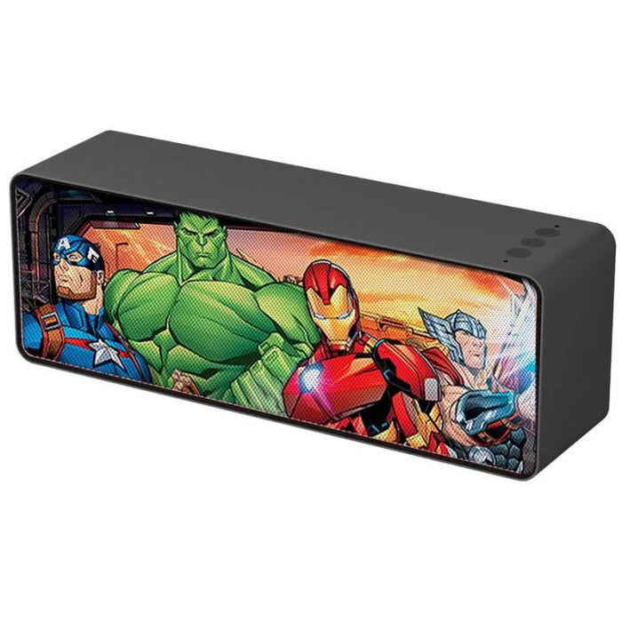 ERT GROUP Altavoz Portatil Inalambrico Vengadores Avengers Marvel 10W RMS 2.1 Estereo Bateria 2000 mAh Manos Libres 3 ERT GROUP Altavoz Portatil Inalambrico Vengadores Avengers Marvel 10W RMS 2.1 Estereo Bateria 2000 mAh Manos Libres 3