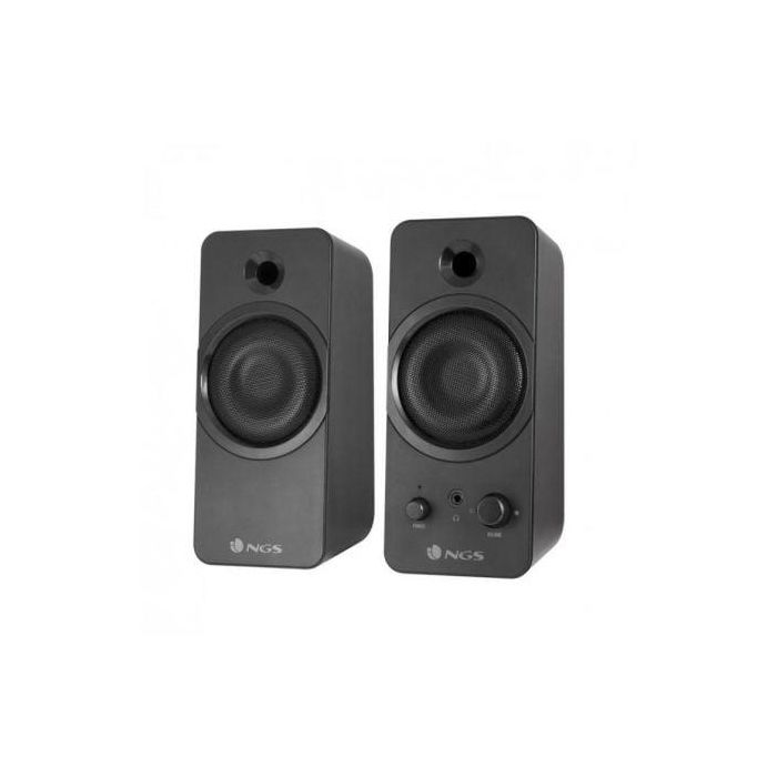 NGS GSX-200 Altavoces Gaming Estéreo 20W con Supergraves, Negro Mate, Conexión USB y Jack 3.5mm 1 NGS GSX-200 Altavoces Gaming Estéreo 20W con Supergraves, Negro Mate, Conexión USB y Jack 3.5mm 1