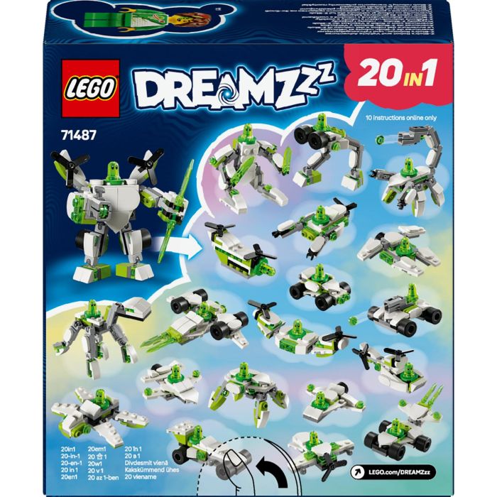 LEGO 71487 DREAMZzz Aventuras de Z-Blob: Robots y Vehículos Transformables, Set de Construcción y Juego de Rol 20 en 1 7 LEGO 71487 DREAMZzz Aventuras de Z-Blob: Robots y Vehículos Transformables, Set de Construcción y Juego de Rol 20 en 1 7