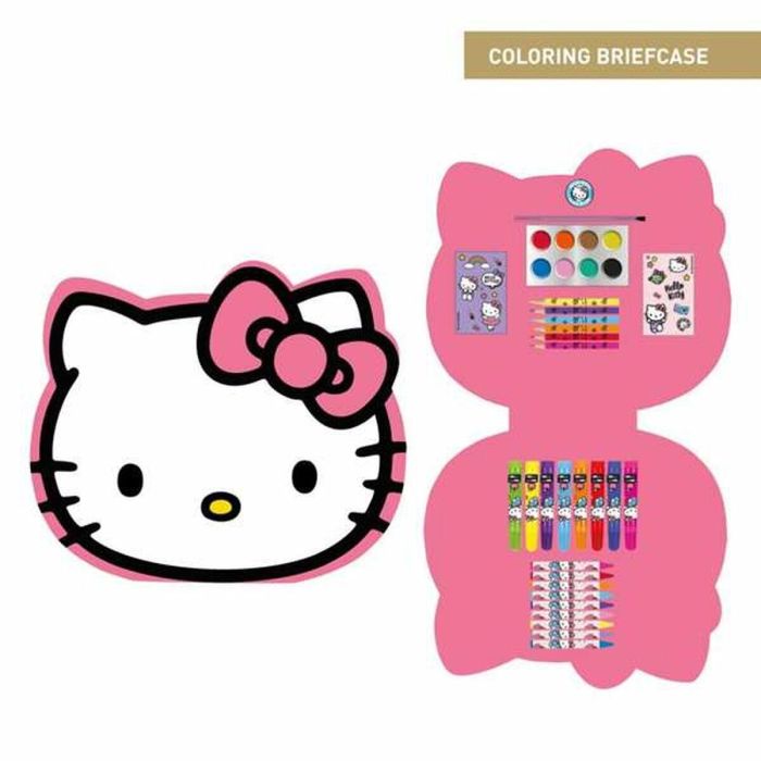 Set papelería coloreable caja hello kitty 27.0 x 20.0 x 5.0 cm 1 Set papelería coloreable caja hello kitty 27.0 x 20.0 x 5.0 cm 1