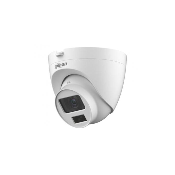 (Dh-Hac-Hdw1200Clqp-Il-A-0280B-S6) Dahua Cámara Híbrida Turret Hdcvi 2Mp Luz Dual Inteligente Micro Integrado 2.8Mm 2