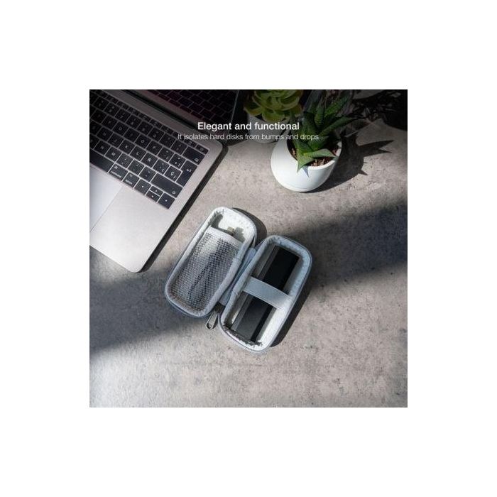 Tooq Funda para Disco Duro HDD/M2, Material Exterior Rígido, Color Gris, 122 x 40 x 26 mm 2 Tooq Funda para Disco Duro HDD/M2, Material Exterior Rígido, Color Gris, 122 x 40 x 26 mm 2