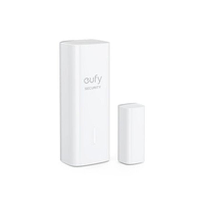 Eufy T89000D4 Sensor de Puerta y Ventana Inalámbrico Blanco, Alarma 100dB, Batería 2 Años, Compatible con HomeBase 11
