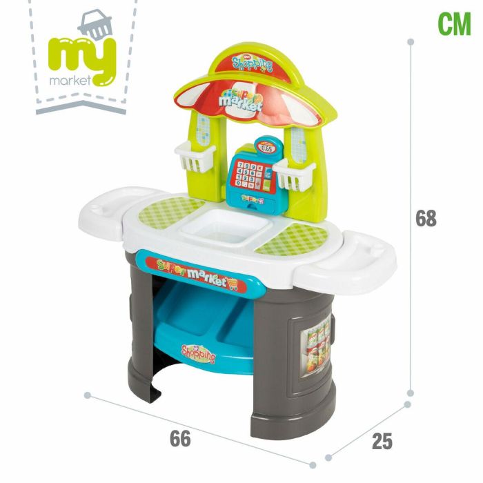 Supermercado de Juguete Colorbaby 66 x 68 x 25 cm 2 Unidades 3 Supermercado de Juguete Colorbaby 66 x 68 x 25 cm 2 Unidades 3