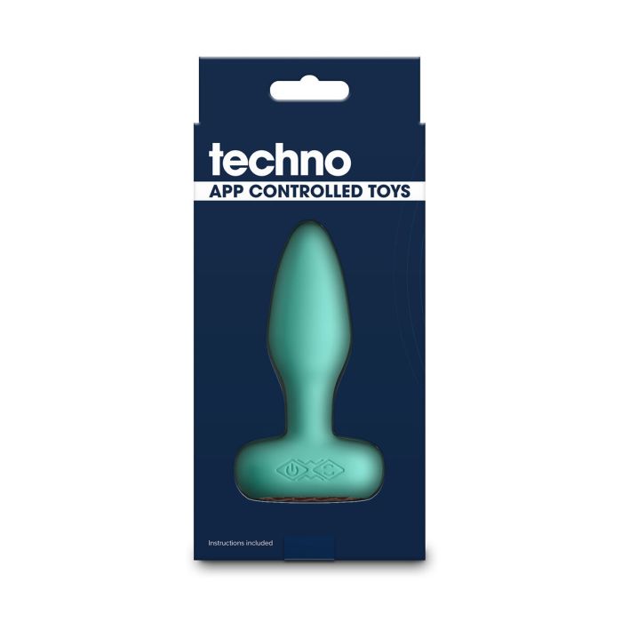 Plug Vibrador Anal NS Novelties Prism Verde 2