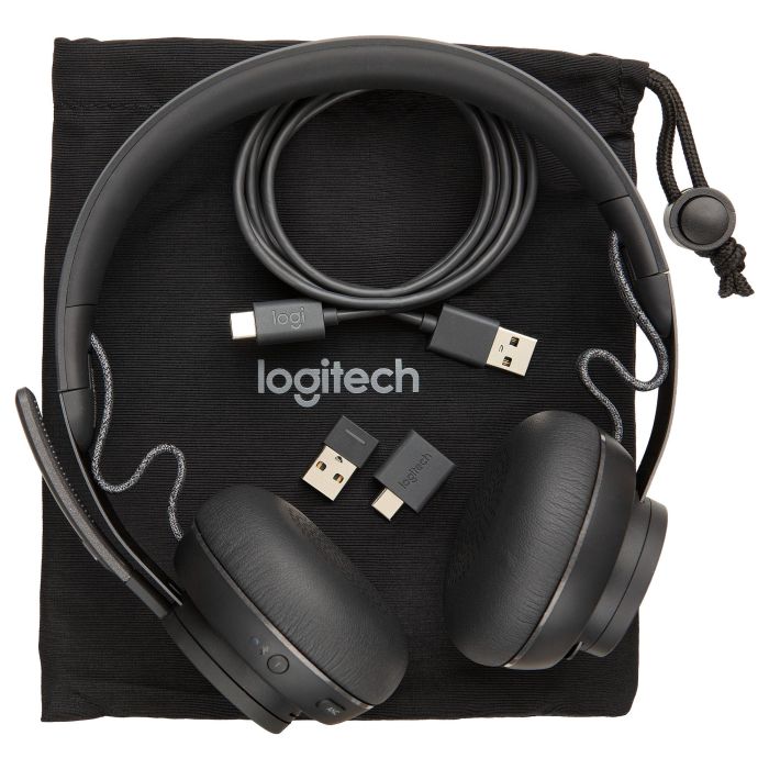LOGITECH AURICULARES MICRO MS ZONE WIRELESS NEGRO BLUETOOTH 981-000854 6