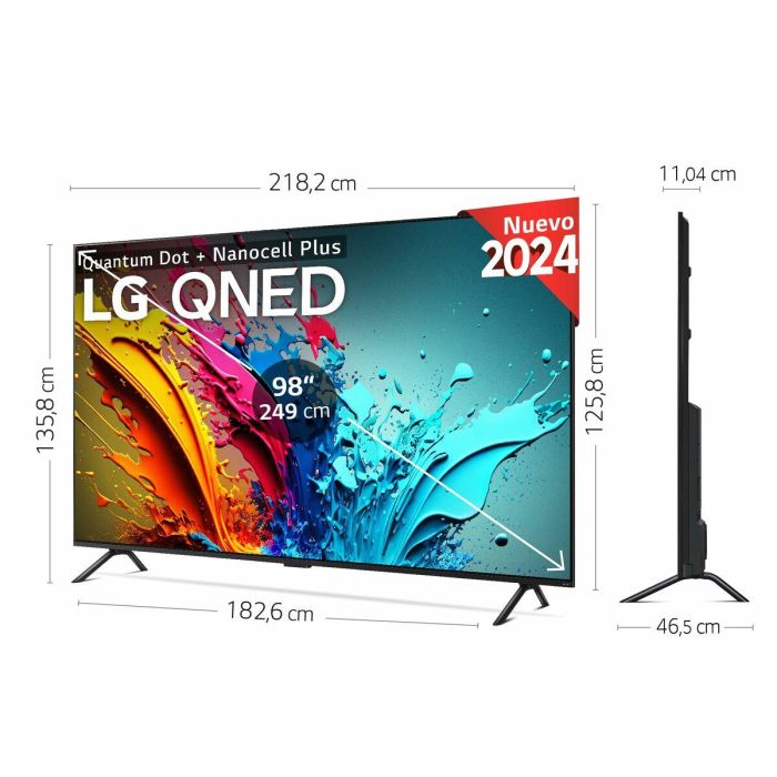 Smart TV LG 98QNED89T6A 98" QNED 4K Ultra HD 2